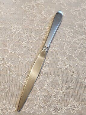 ONEIDA Community "ESTATE" letter opener 9" Stainless Flatware Monogrammed "D"